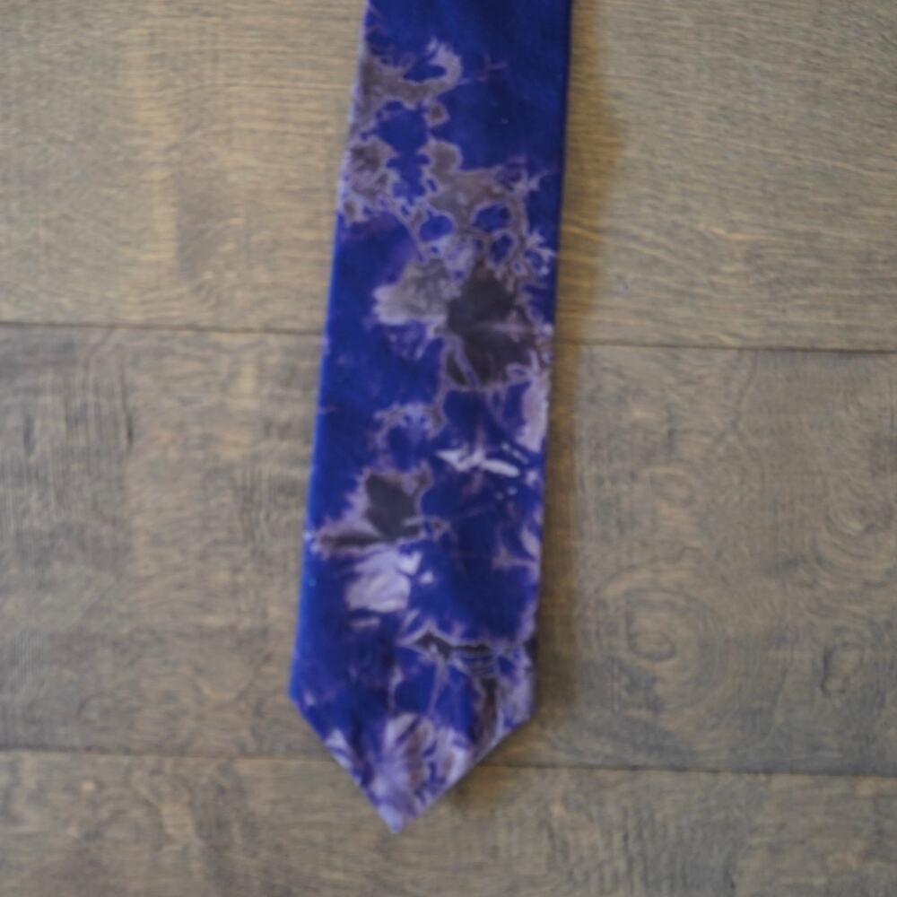 Imani handmade 100% Cotton Purple Tie